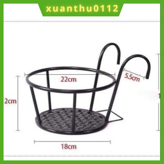 Giỏ treo ban công sơn tĩnh điện loại 1