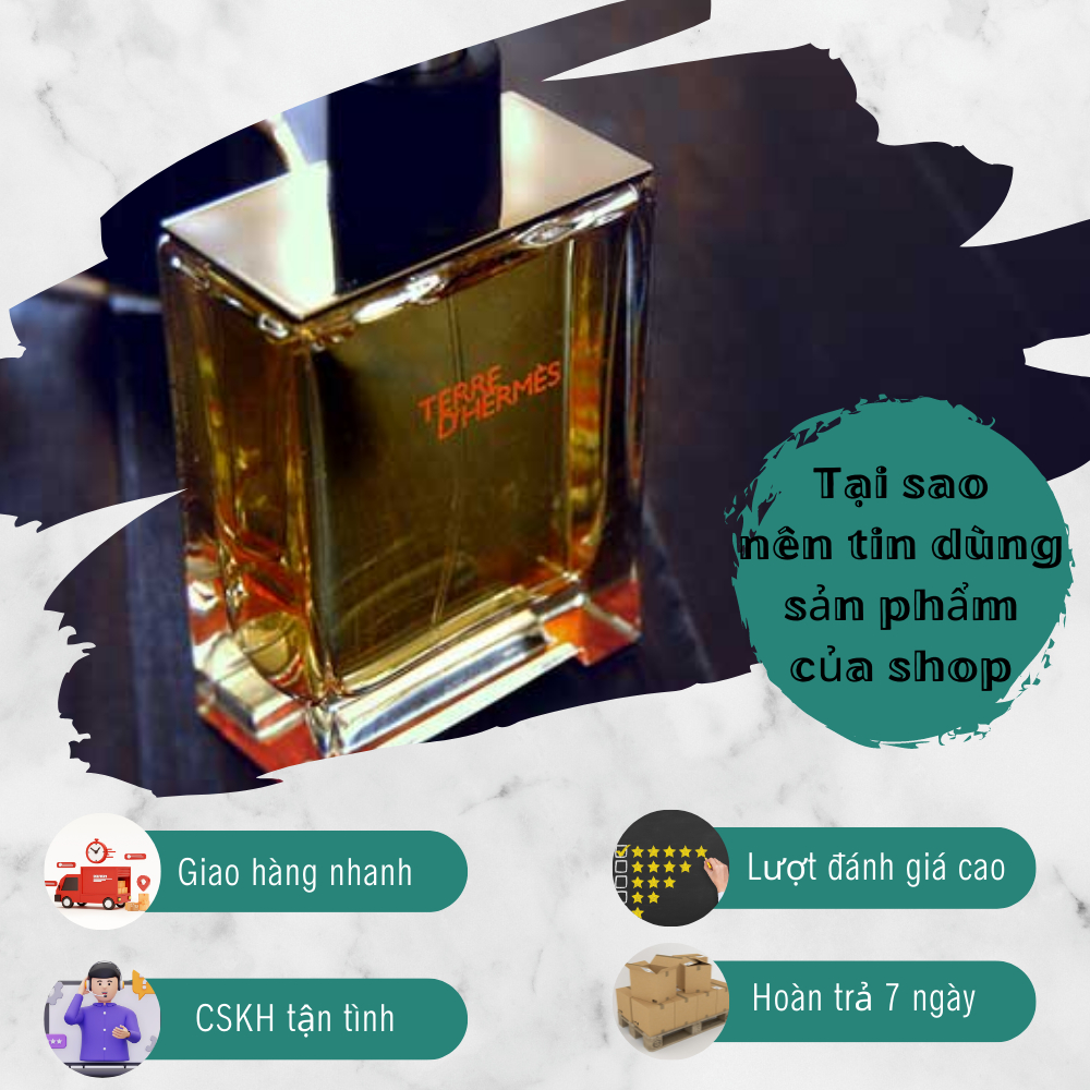 Nước hoa nam Hermes Terre D’Hermes EDT chiết 10ml Phong cách Lịch lãm Nam tính