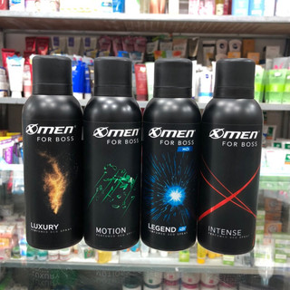 Xịt Khử Mùi Toàn Thân X-Men For Boss  Luxury , Intense, Motion 150ml