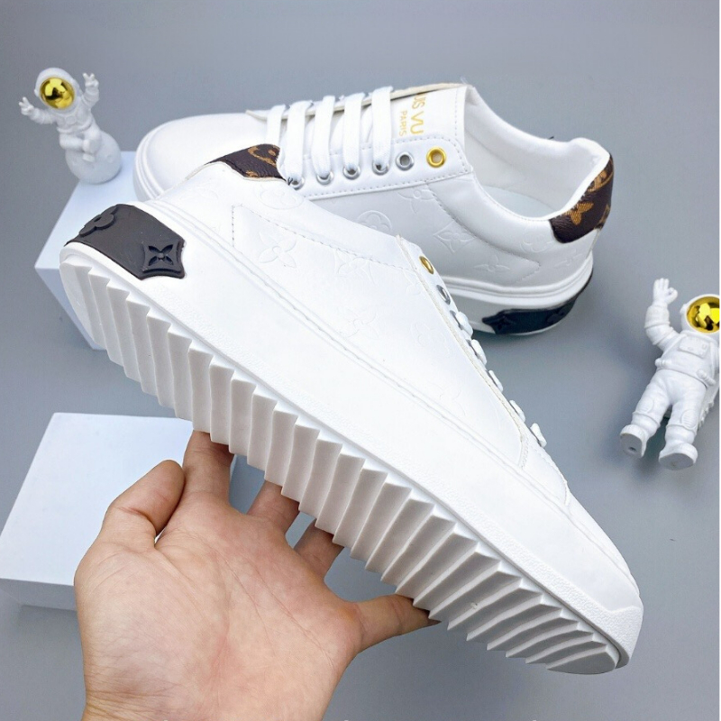 Giày thể thao nam, giày nam họa tiết thời trang đế cao su non êm chân đủ size 38-43