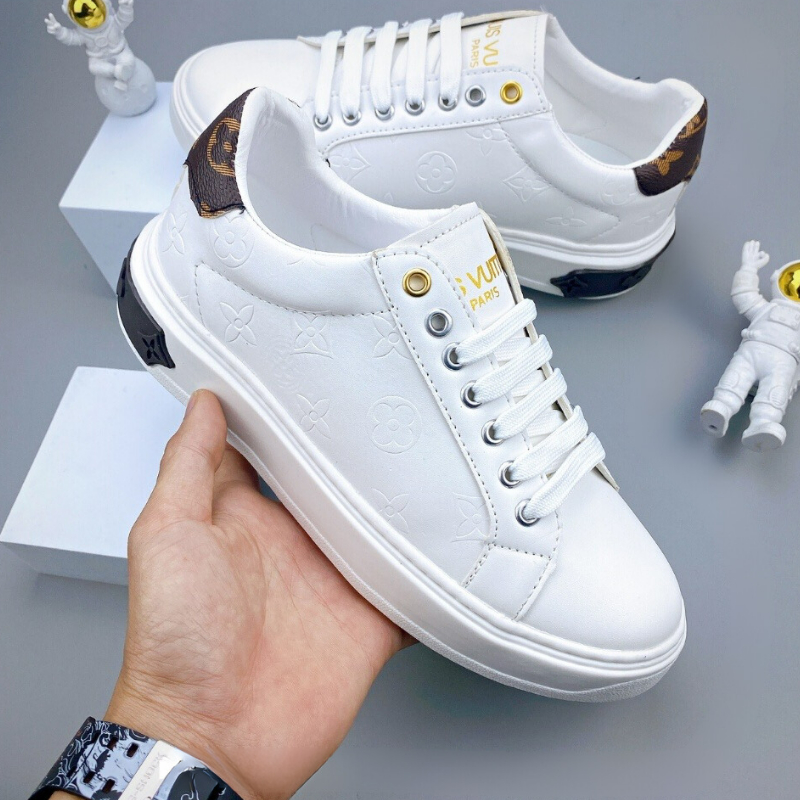 Giày thể thao nam, giày nam họa tiết thời trang đế cao su non êm chân đủ size 38-43
