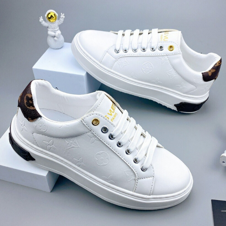 Giày thể thao nam, giày nam họa tiết thời trang đế cao su non êm chân đủ size 38-43