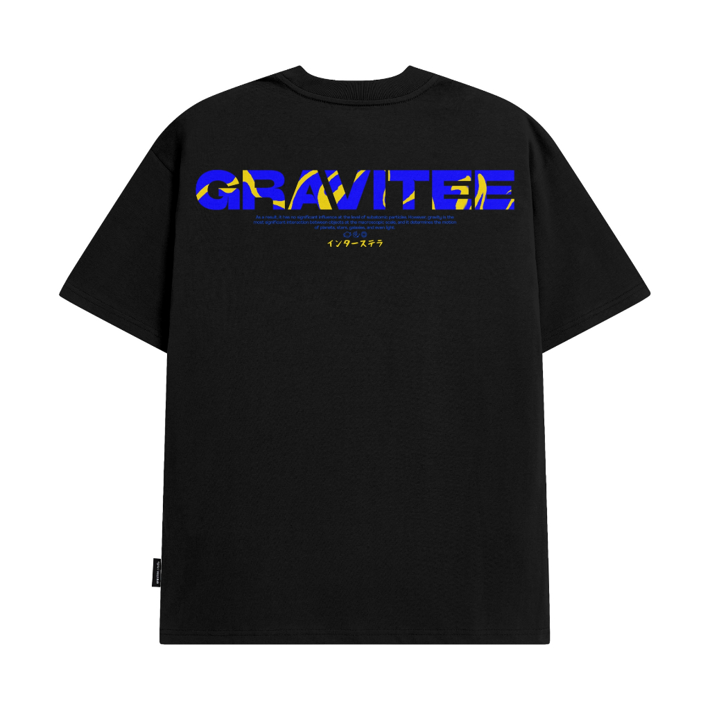 Áo thun Unisex Gravitee Signature/ Black