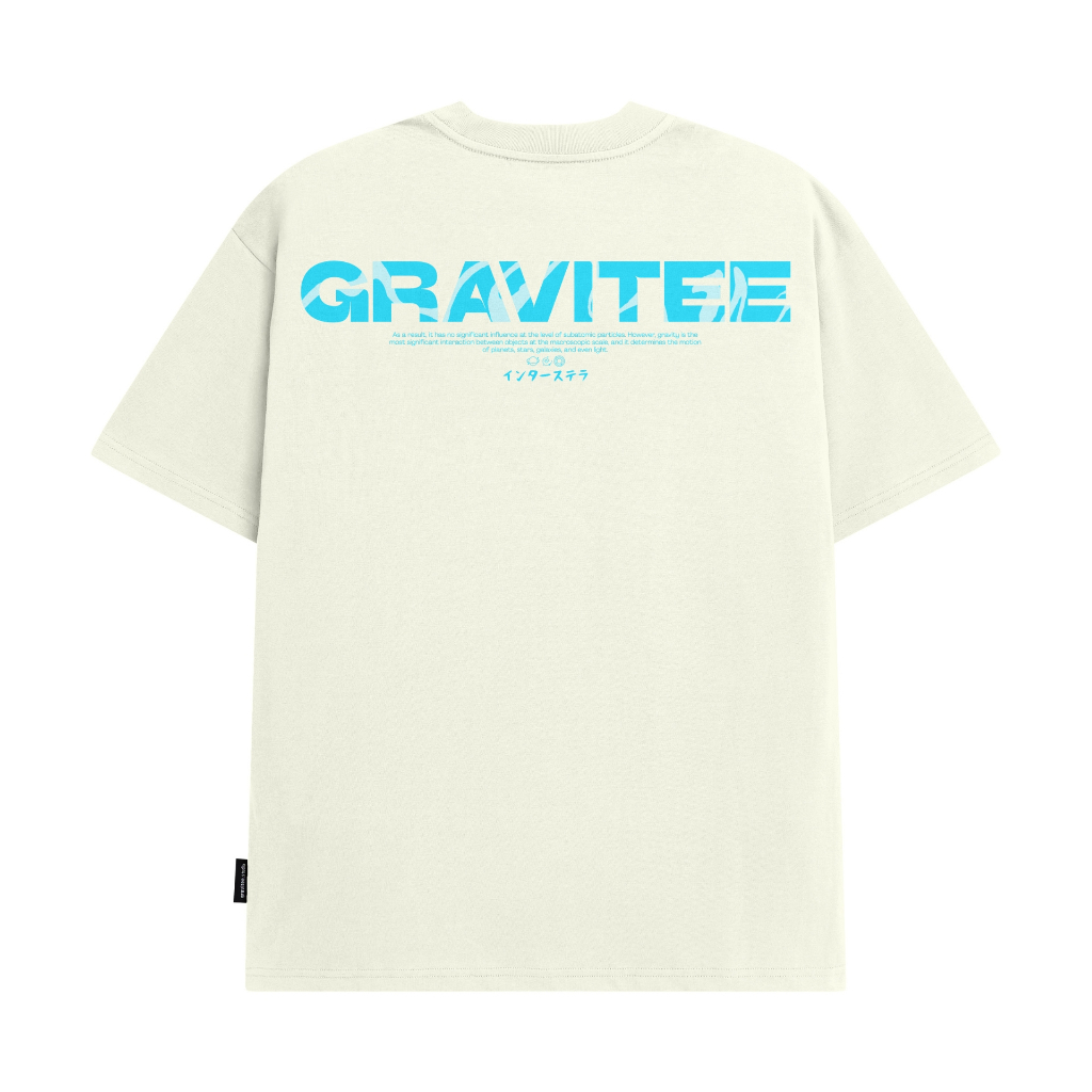 Áo thun Unisex Gravitee Signature/ Cream