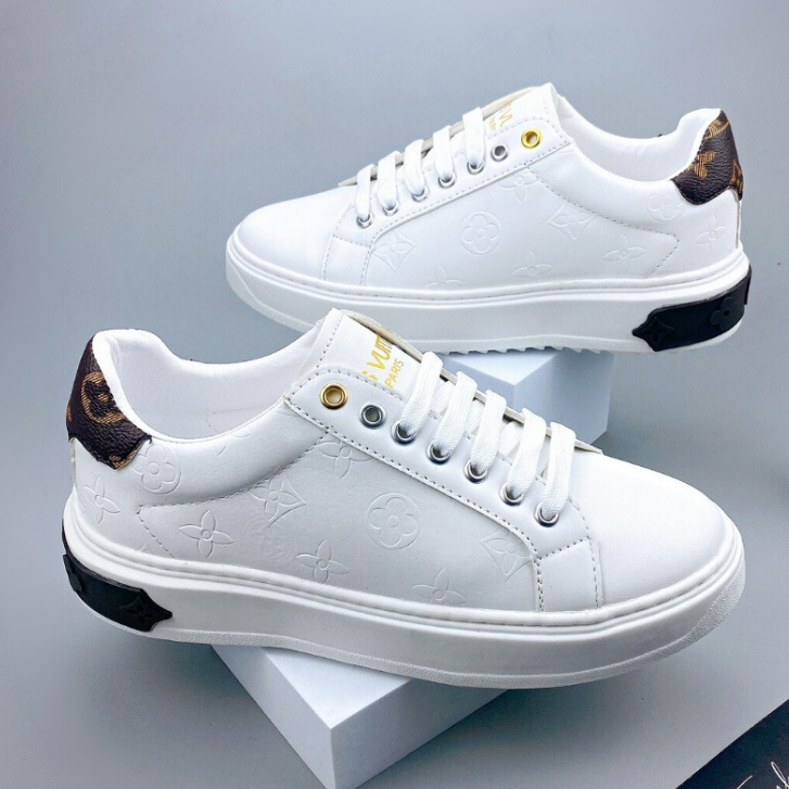 Giày thể thao nam, giày nam họa tiết thời trang đế cao su non êm chân đủ size 38-43