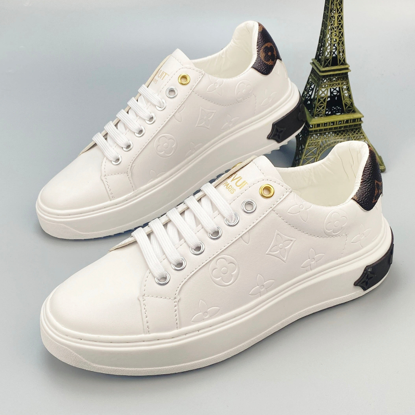 Giày thể thao nam, giày nam họa tiết thời trang đế cao su non êm chân đủ size 38-43