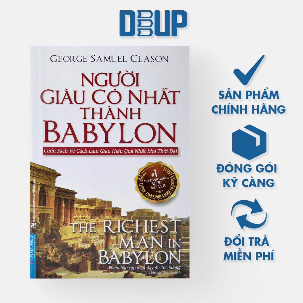 Sách Người Giàu Có Nhất Thành Babylon (Tái Bản)