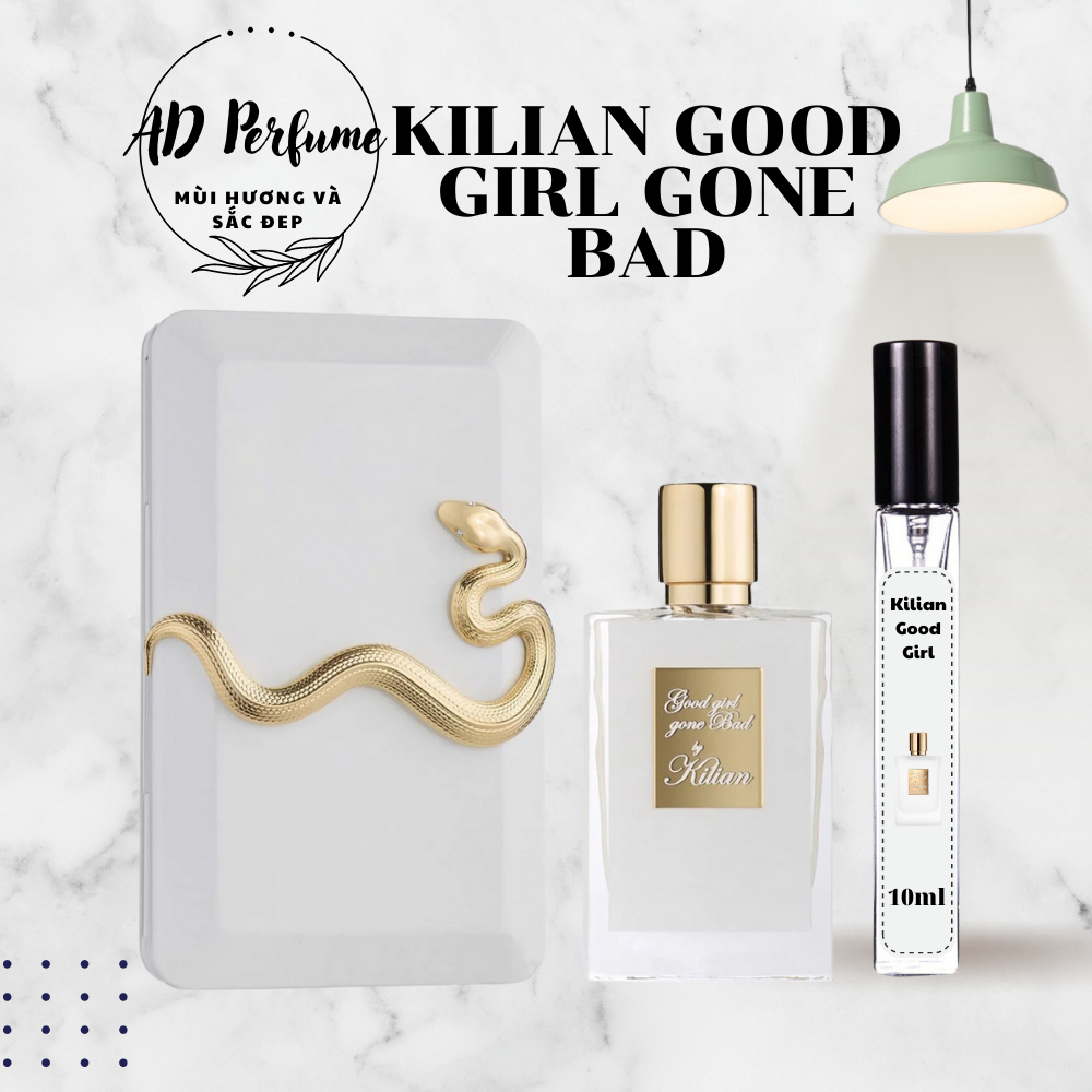 Nước hoa chiết Kilian Good Girl Gone Bad Nước hoa nữ rắn trắng quyến rũ tính tế lưu hương lâu ,dạng 10ml | BigBuy360 - bigbuy360.vn