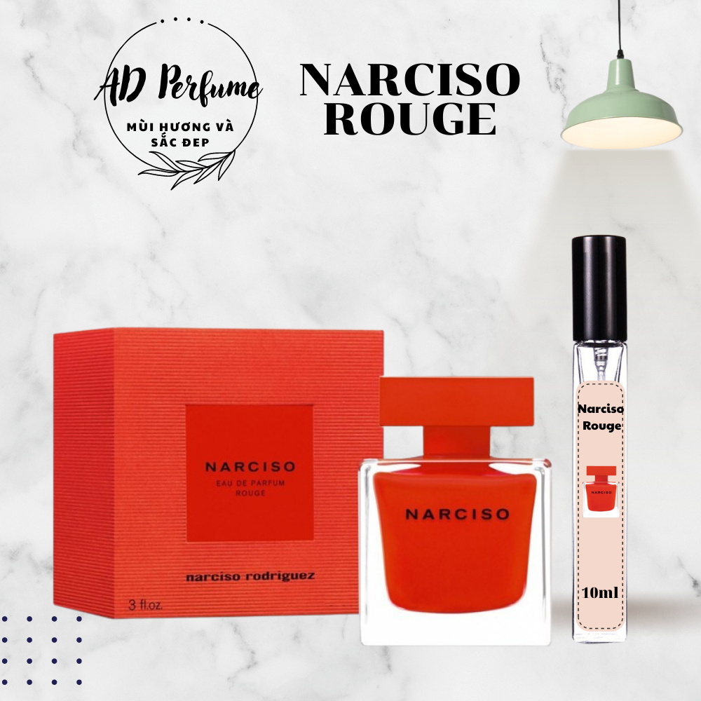 Nước hoa nữ dùng thử Narciso Rodriguez Narciso Rouge (nar đỏ) chiết 10ml ad-perfume