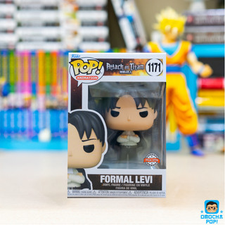 Mô Hình Chính Hãng Funko Pop Attack on Titan : Formal Levi #1171 tem Special Edtion