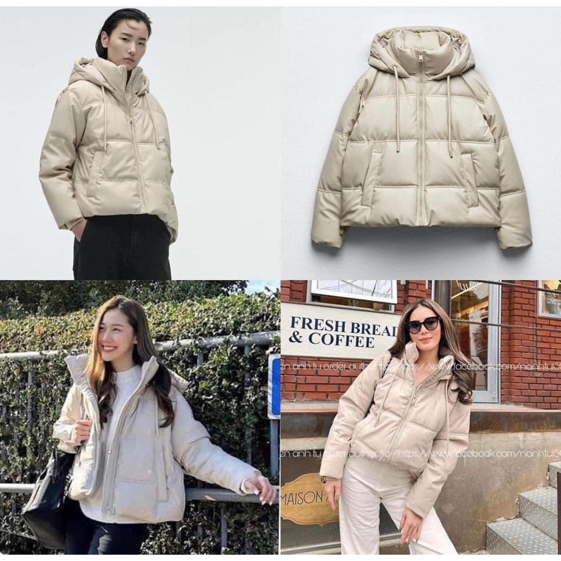 Áo phao nữ Zara auth