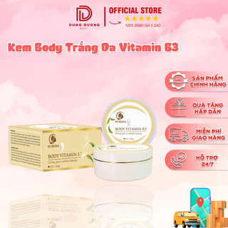 Kem body trắng da vitamin b3 - kem body dung dương mart dưỡng trắng bật tông siêu trắng mịn