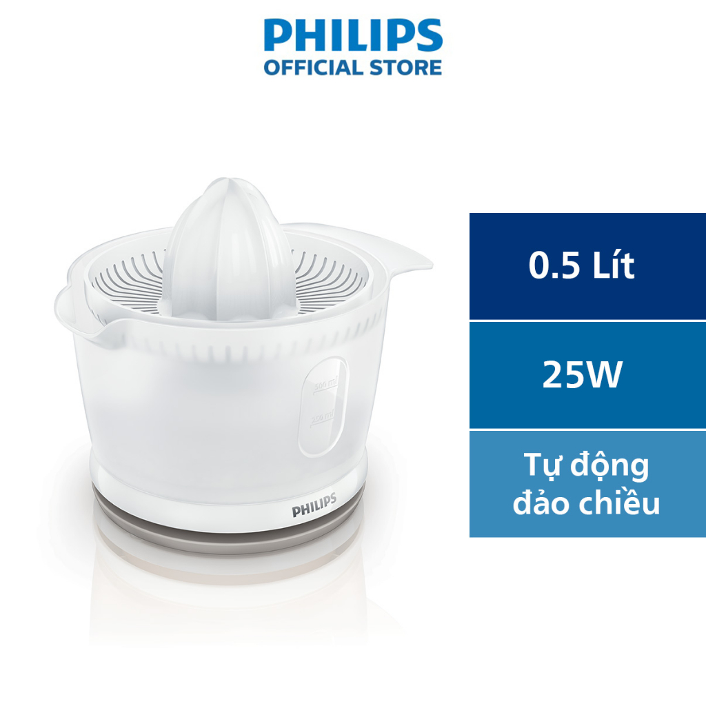 Máy Vắt Cam PHILIPS HR2738 0.5L 25W - Hàng Chính Hãng