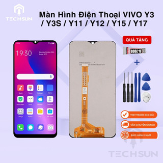 Màn Hình Điện Thoại VIVO Y3/Y12/Y11/U10/Y15/Y17/U3X (ORG) ZIN- Tặng Kèm Phụ Kiện Và Keo Dán