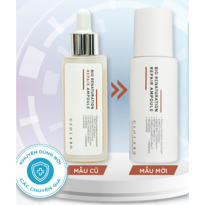 Tinh chất tế bào gốc trắng da, mờ nám, chống lão hóa Usolab Bio Renaturation PDRN Ampoule 50ml