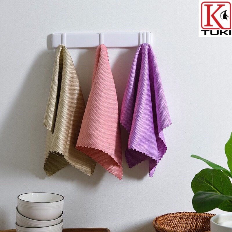 Khăn lau lau đa năng dạng vảy cá - mềm mịn, siêu thấm hút