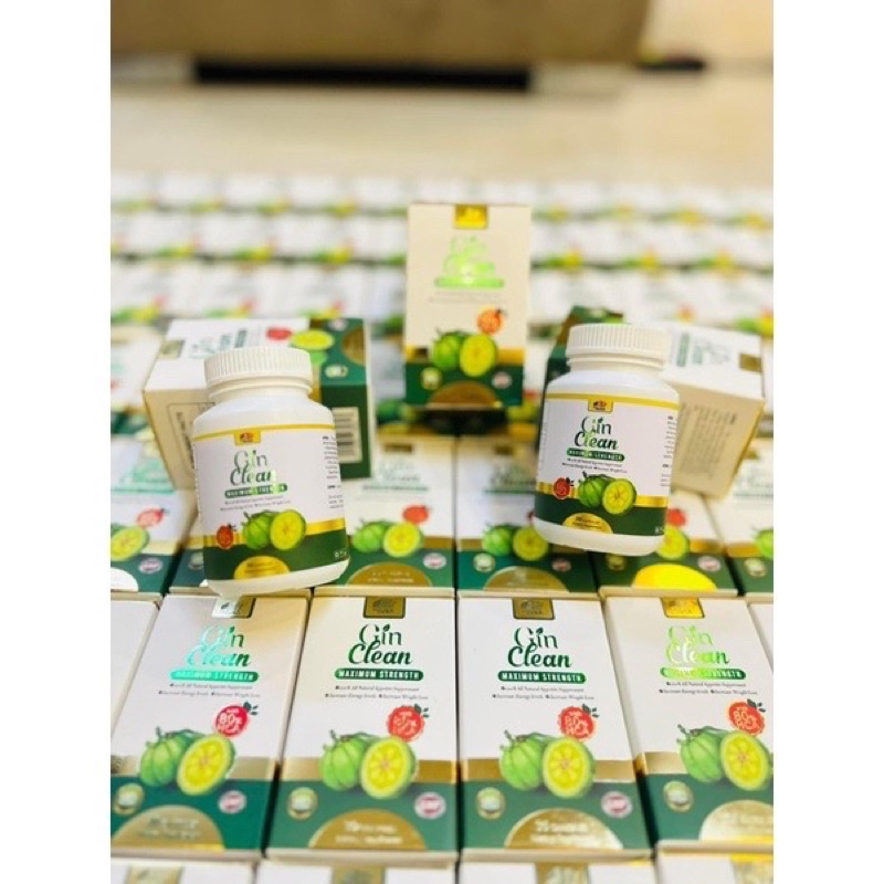 Viên Uống Đốt Mỡ Siết Cơ Giảm Cân Gin Clean Made In USA Hộp 30 viên