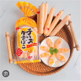 Xúc xích phô mai cá tuyết Nhật