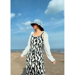 Đầm maxi 2s dáng xoè nhẹ,fom dài tôn dáng.