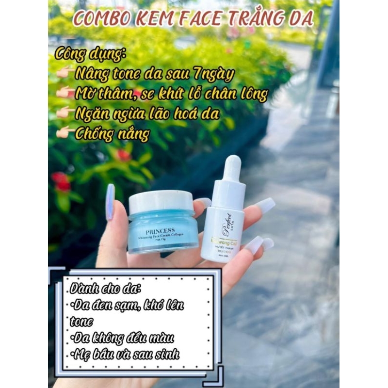 Combo Kem princess chính hãng 100%