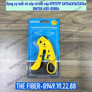 Dụng cụ tuốt vỏ cáp và cắt rời UTP/STP DINTEK (6101-05004)