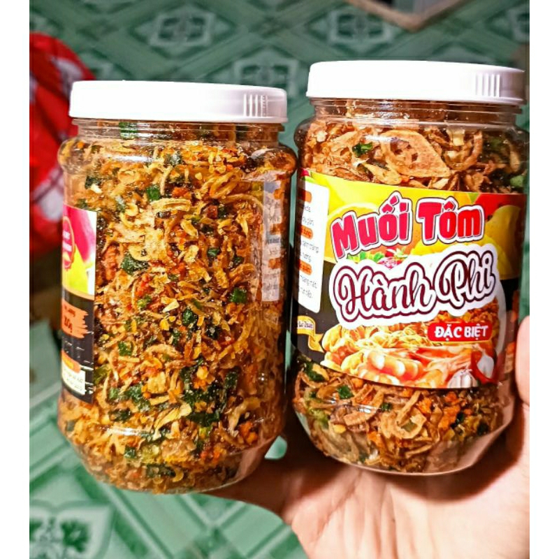 MUỐI TÔM, BÒ HÀNH PHI 200GR