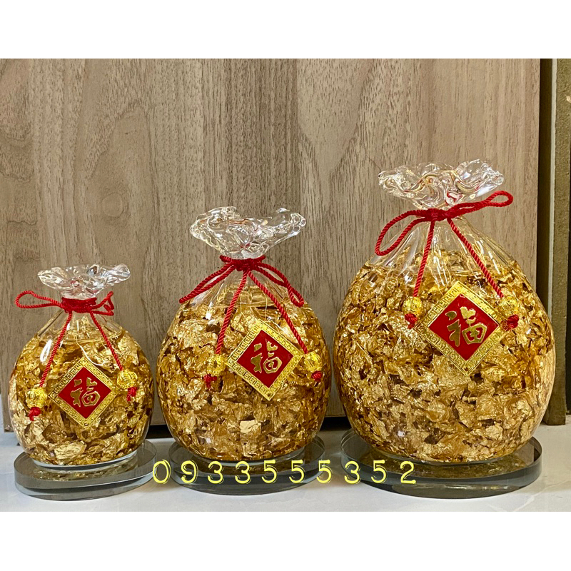 Túi tiền ngân lượng hồ lô - túi tiền thần tài phong thuỷ tài lộc