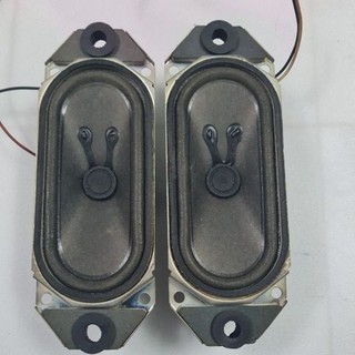 Cặp loa toàn dãi 8 ohm / 8w, tháo từ tivi jvc., từ kín
