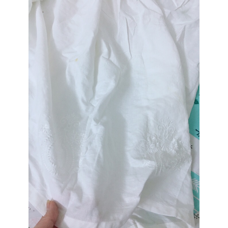Chân váy linen si nhật