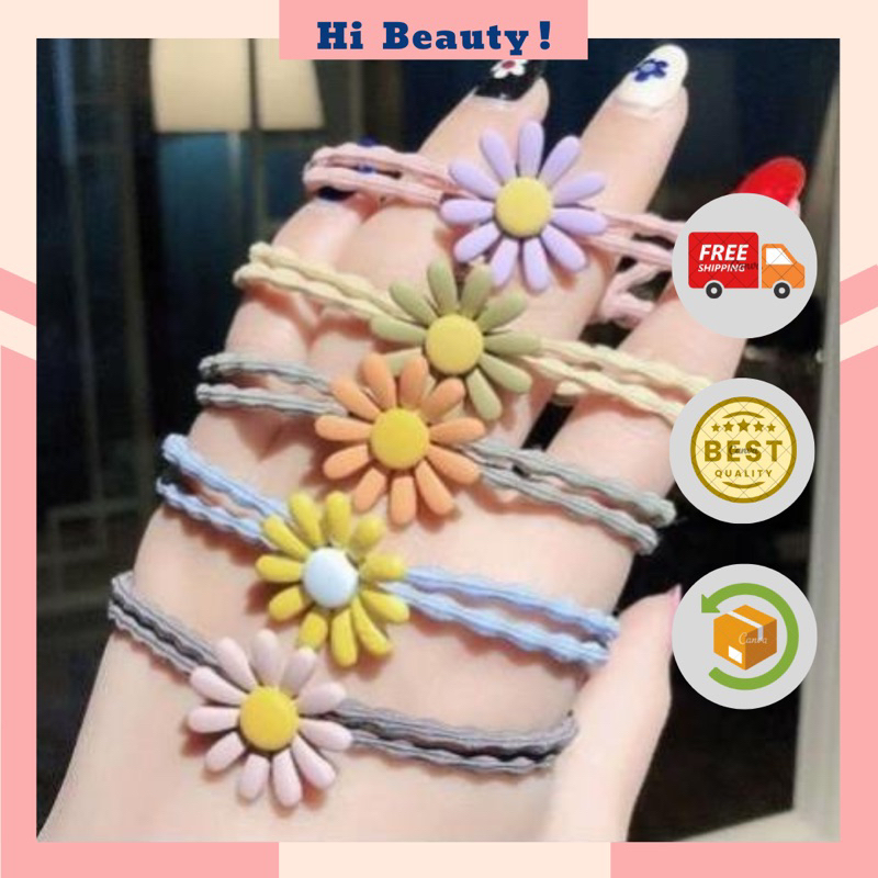 dây buộc tóc cúc họa mi
