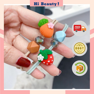 Dây buộc tóc họa tiết hoa quả