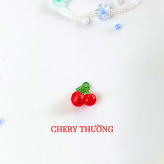 Charm trái cây trong suốt 🍒🍓