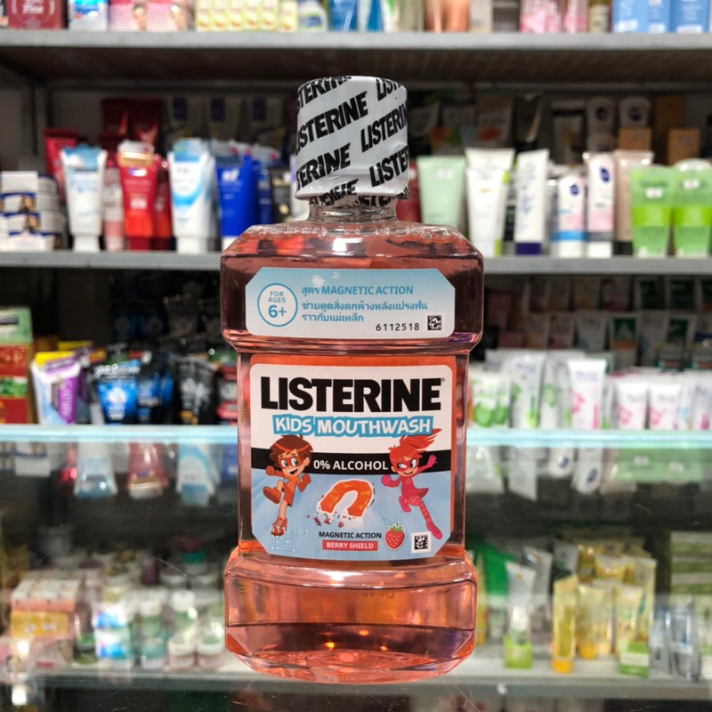 Nước Súc Miệng Listerine Diệt Khuẩn, Giữ Hơi Thở Thơm Mát, Làm Trắng Sáng Răng 250ml