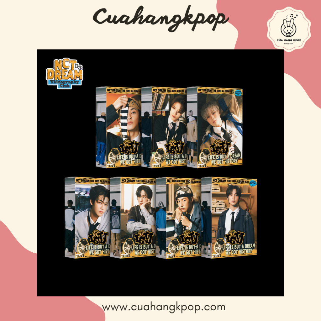 Có sẵn - ALBUM NCT DREAM ISTJ được chọn ver