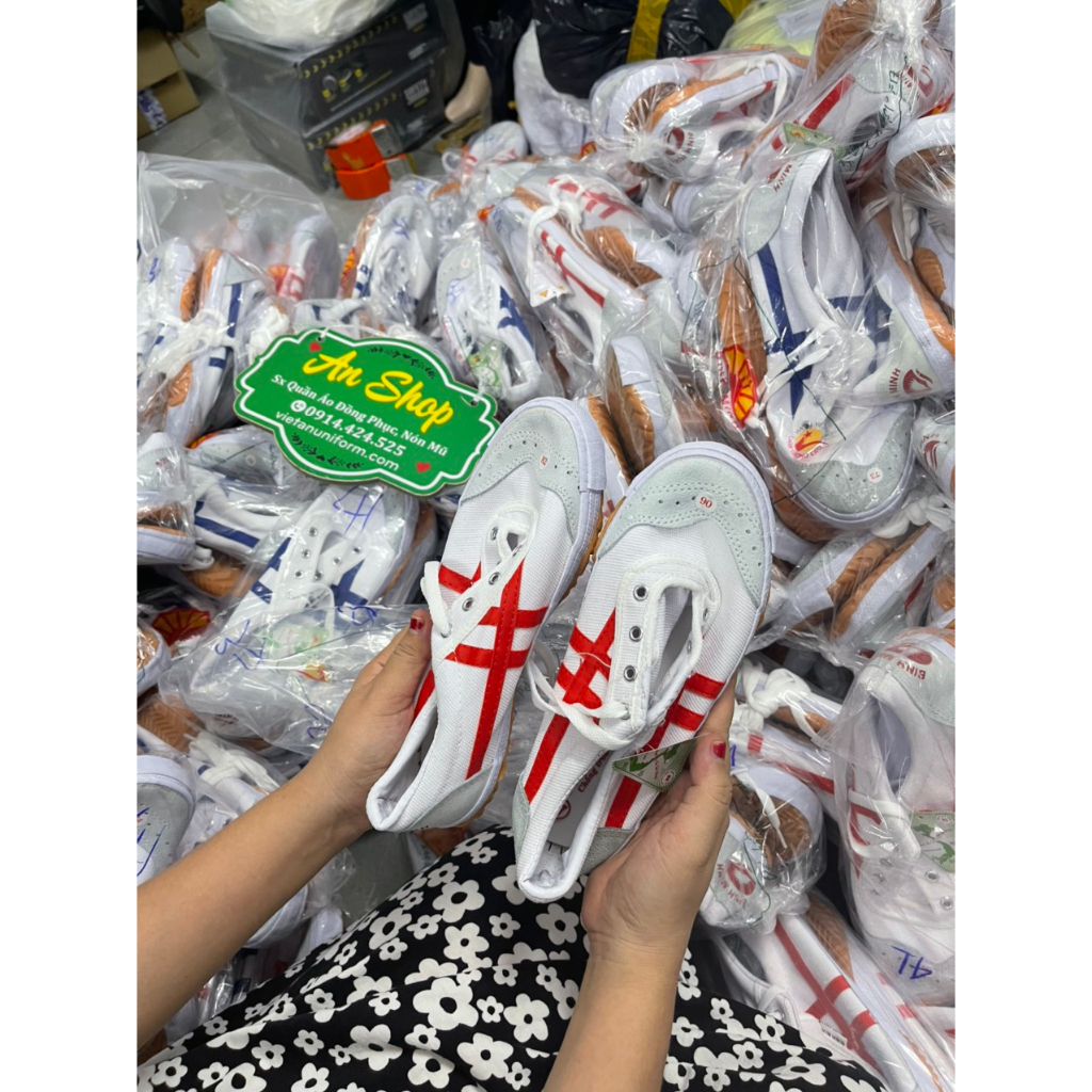 Giày chạy bộ tập thể dục-Giày Bình Minh giày vải