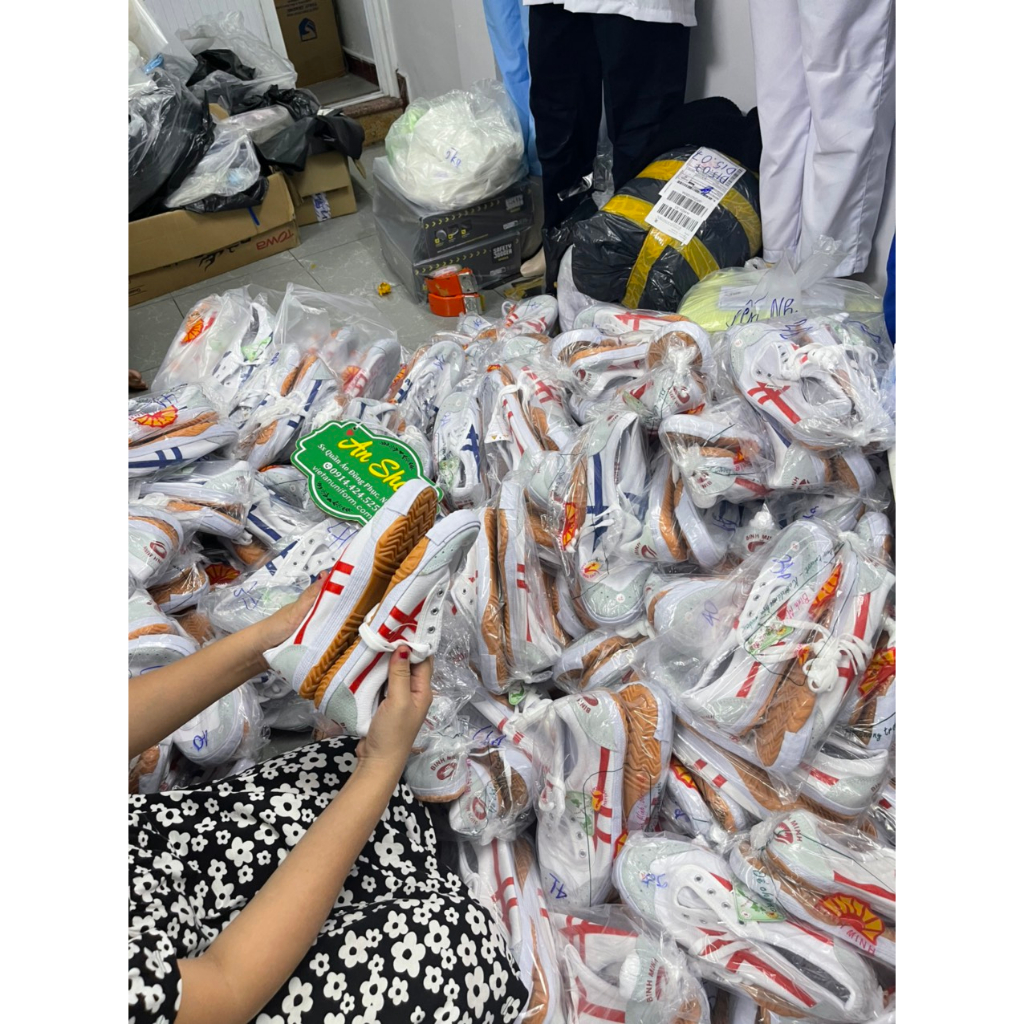 Giày chạy bộ tập thể dục-Giày Bình Minh giày vải