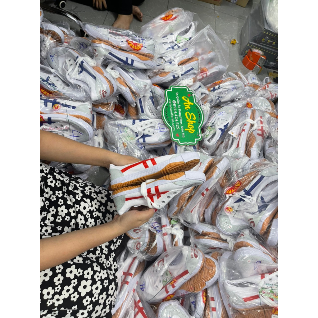 Giày chạy bộ tập thể dục-Giày Bình Minh giày vải