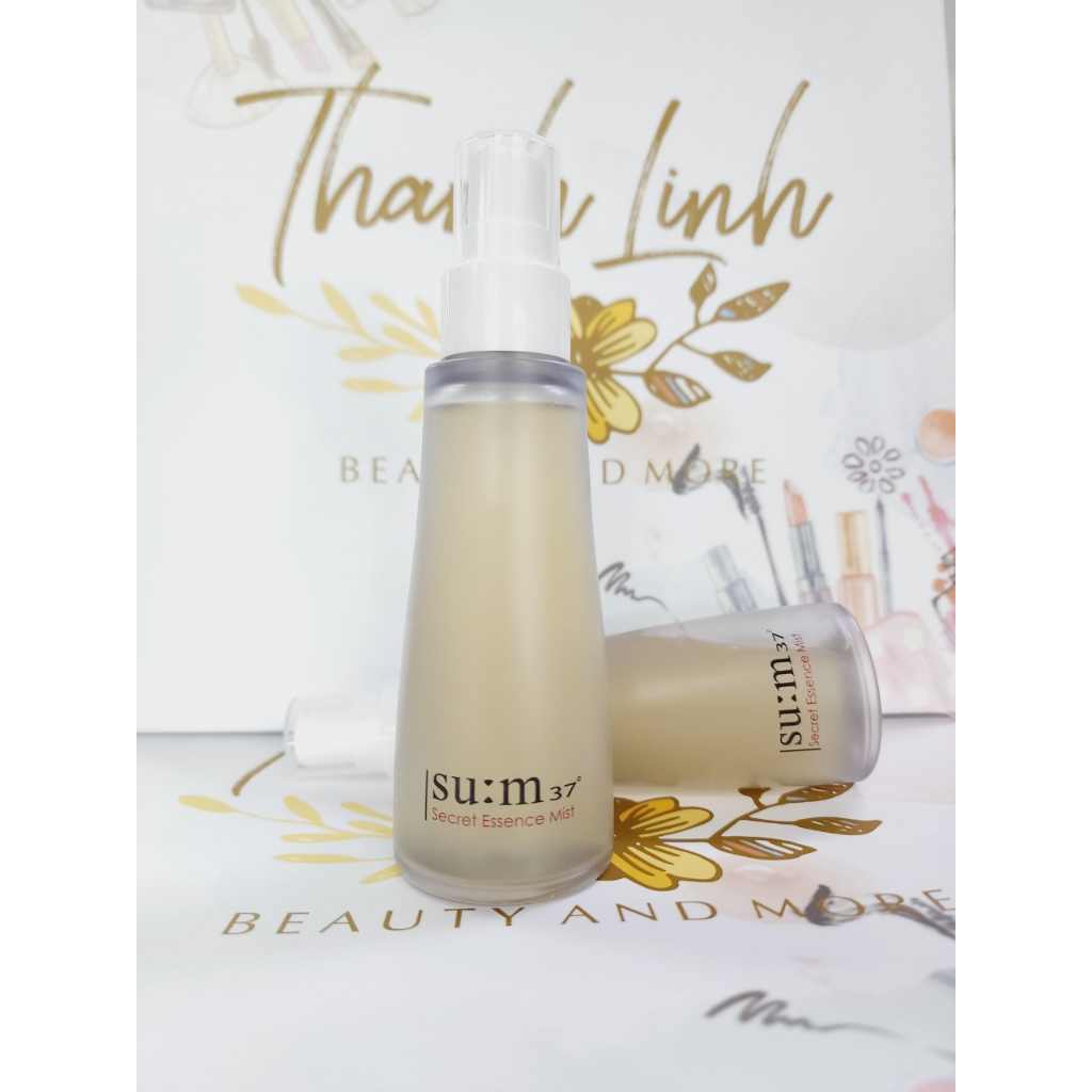 NƯỚC THẦN DẠNG XỊT CỦA SUM37 SECRET ESSENCE MIST 60ml đàn hồi, sáng da, mềm da, giữ ẩm, tái tạo tế bào da