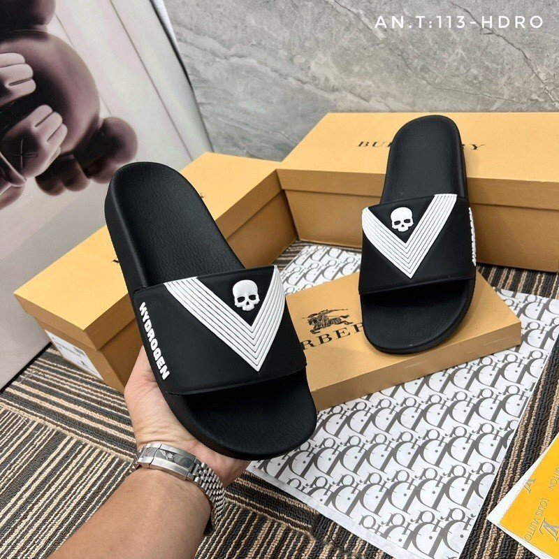 Dép HY DRO đẳng cấp thời thượng,logo in độc đáo dành cho những chàng trai mạnh mẽ và cá tính.hot trendd2023