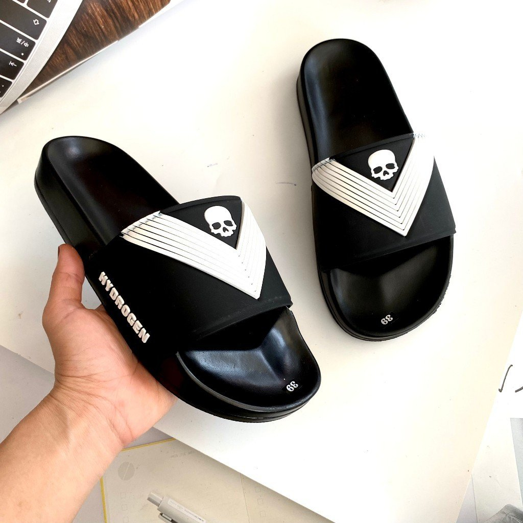 Dép HY DRO đẳng cấp thời thượng,logo in độc đáo dành cho những chàng trai mạnh mẽ và cá tính.hot trendd2023