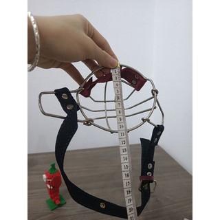 Rọ mõm an toàn cho chó inox
