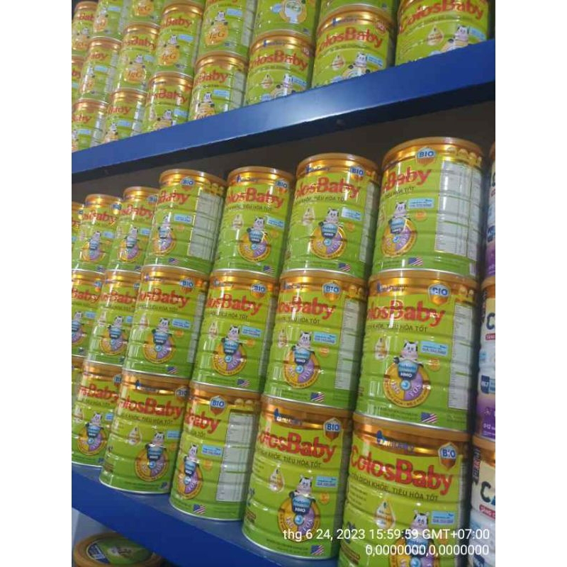 Sữa Bột Colosbaby Bio Gold 0+ 800g - Date 2025