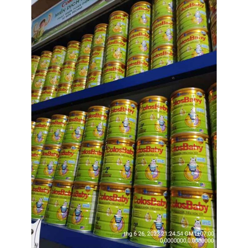 Sữa Bột Colosbaby Bio Gold 0+ 800g - Date 2025