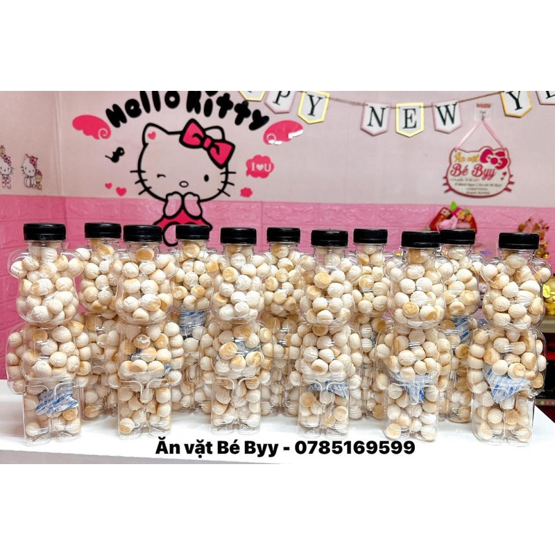 Bánh Men Bi Sữa Chai Gấu Bearbrick Cute