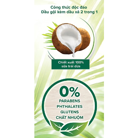 🎁 Dầu gội xả 2in1 Palmolive thiên nhiên
