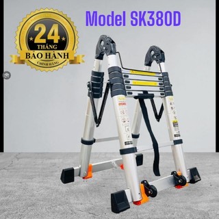 Thang nhôm Rút Chữ A SUMIKA  SK380D CHỮ A 1.9M CHƯ I 3.8M