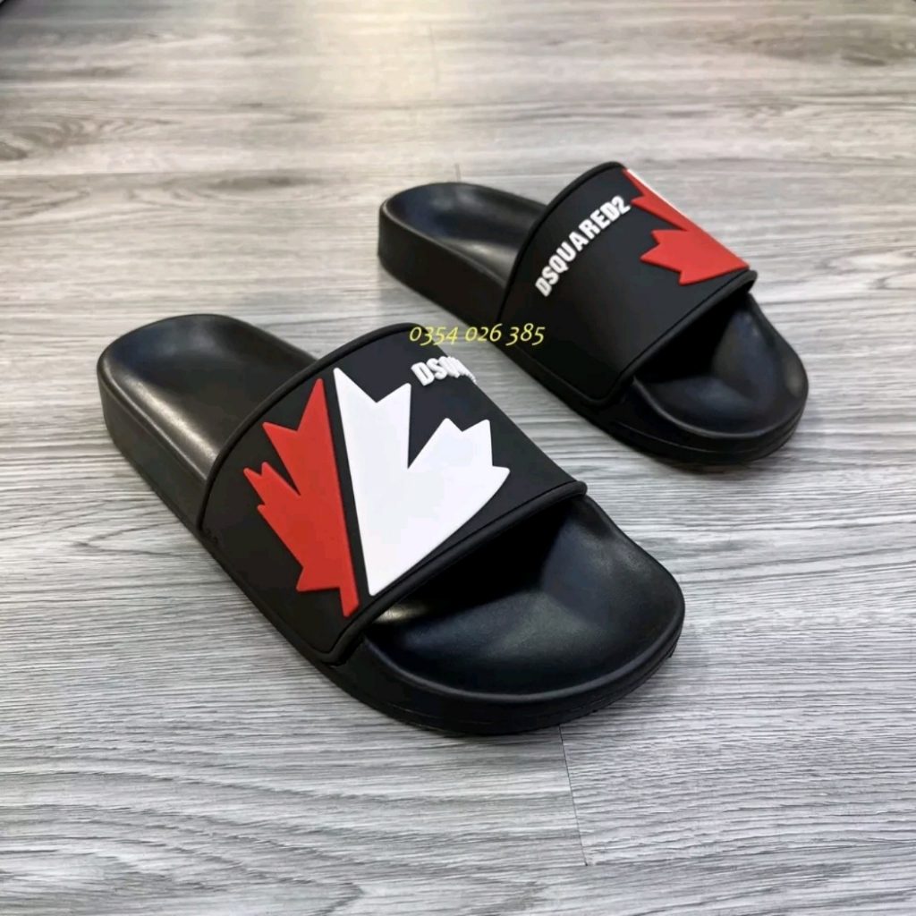 Dép nam quai ngang DSQ hình chiếc lá, dép nhìn rất thời thượng được các bạn trẻ hay dùng