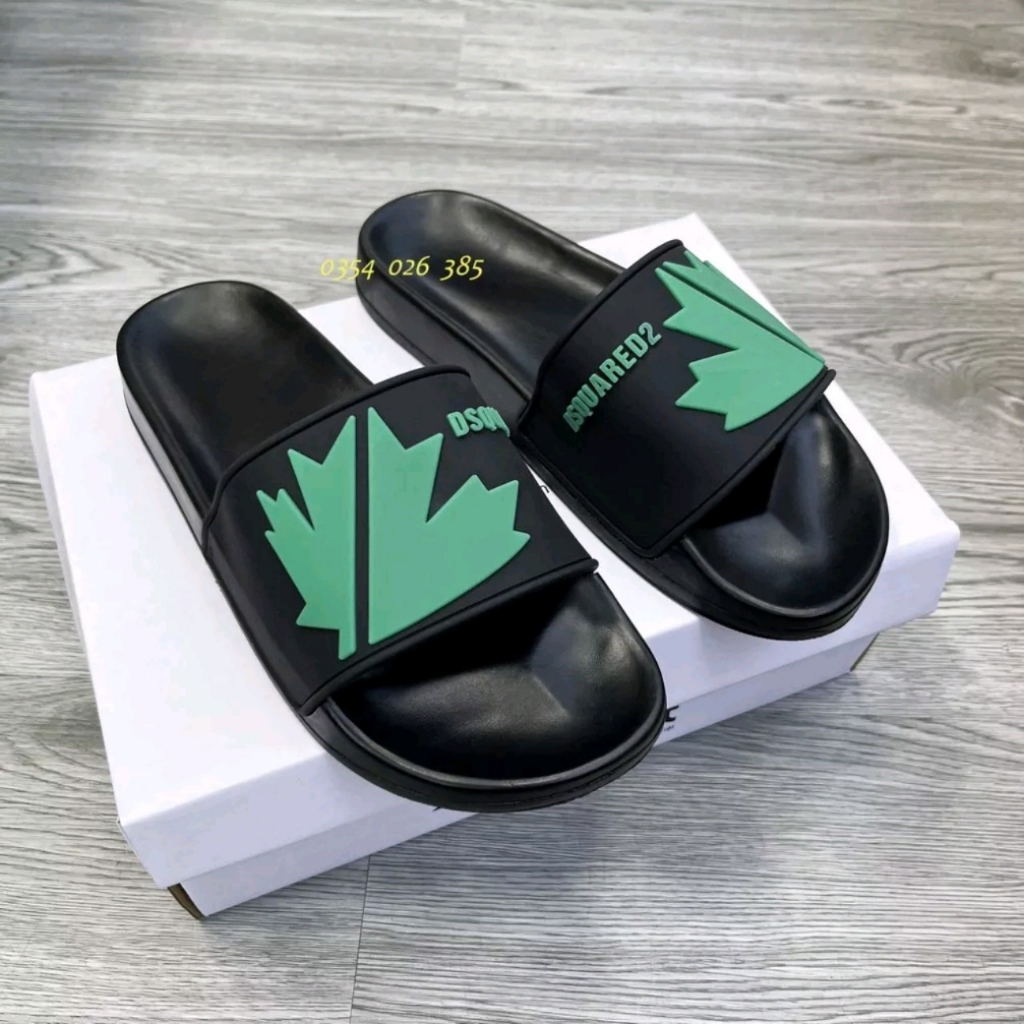 Dép nam quai ngang DSQ hình chiếc lá, dép nhìn rất thời thượng được các bạn trẻ hay dùng