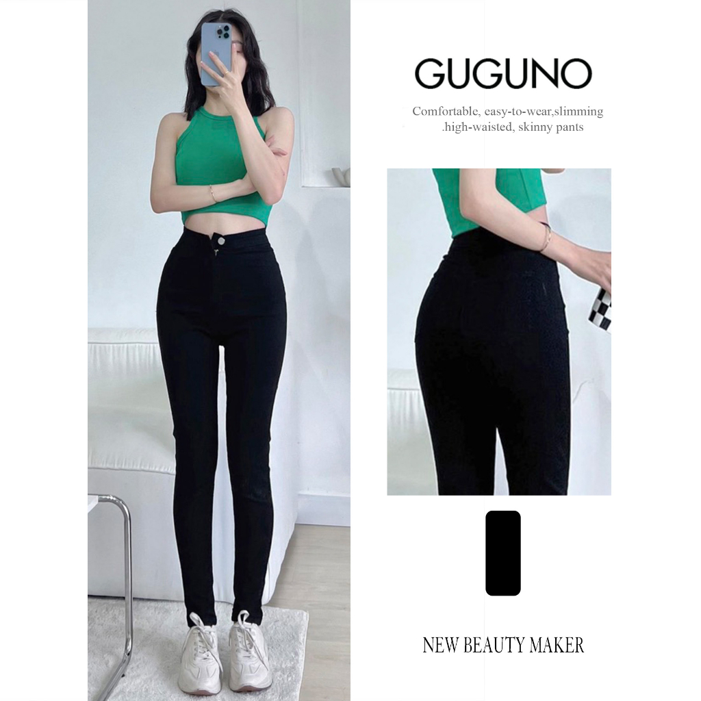 Quần jeans nữ ôm Guguno (quần jeans nữ, quần jean nữ, quần rin nữ, quần bò nữ)