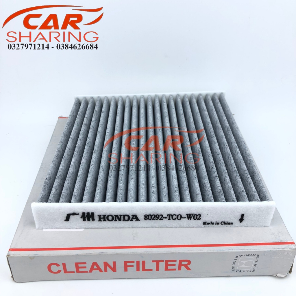 Lọc gió điều hoà than hoạt tính Honda city 08-nay, CRV 2017- nay,Civic 16-nay,Brio 18-nay, HRV 15-nay